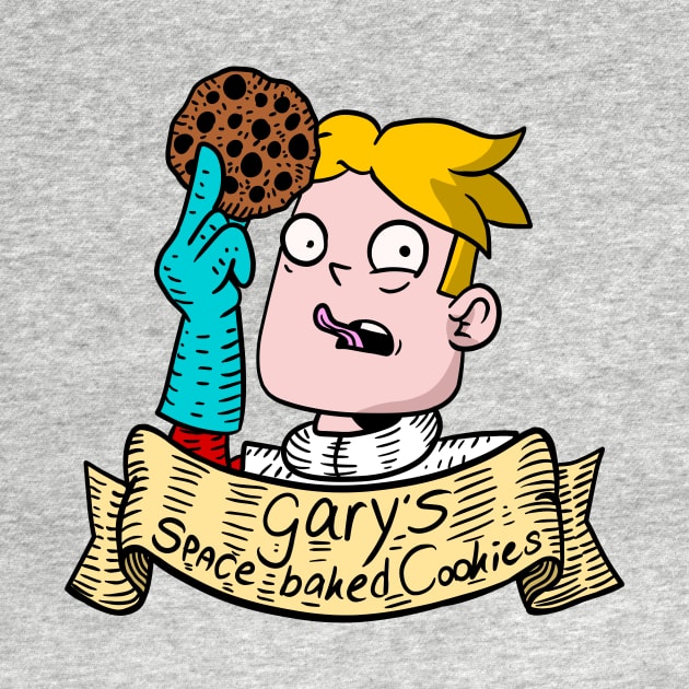 gary, space based cookies. final space. by JJadx